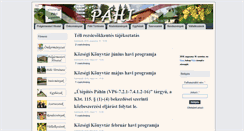 Desktop Screenshot of pahi.arteries.hu